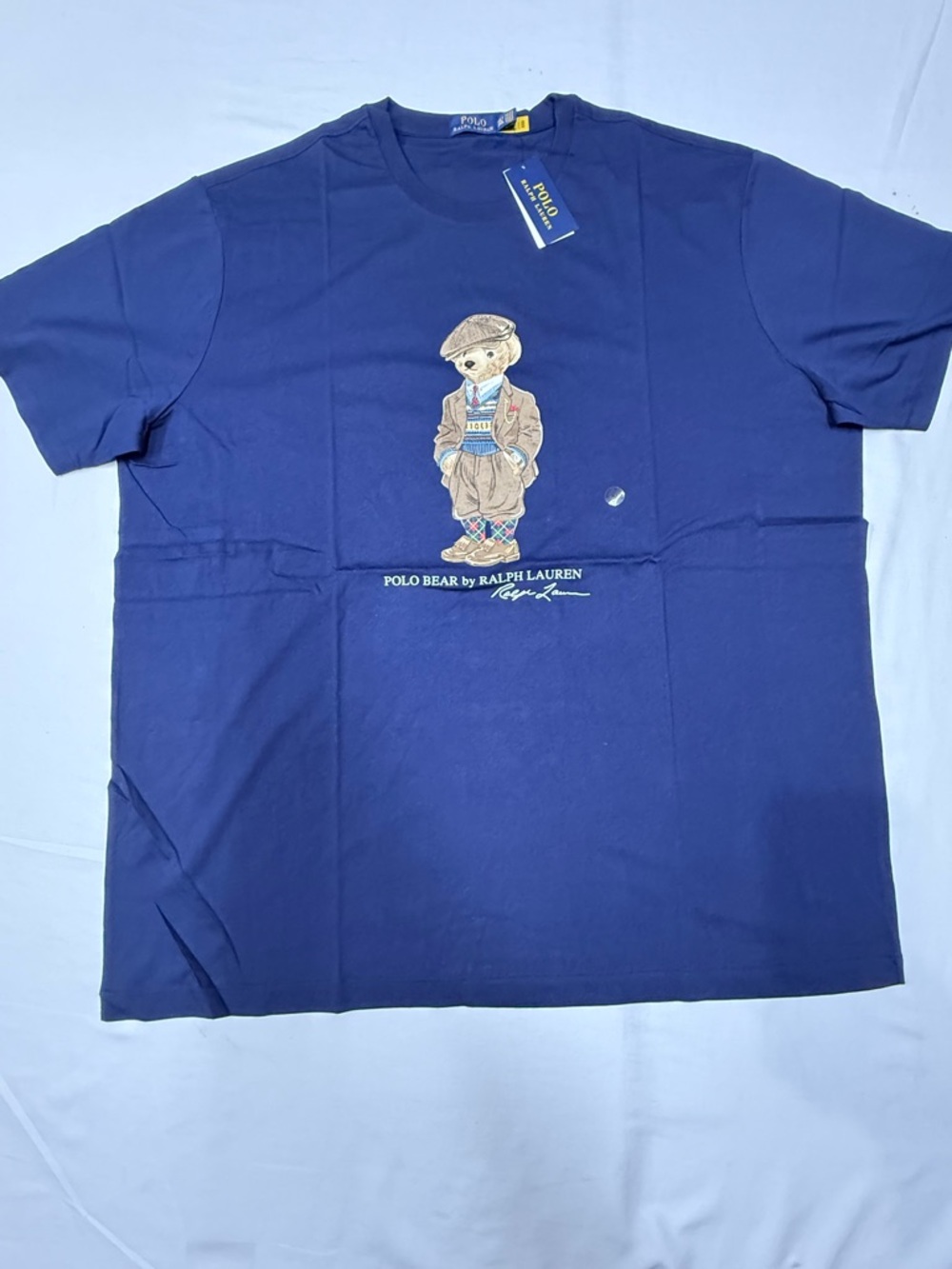 Ralph Lauren Navy Polo Bear Short Sleeve Tee